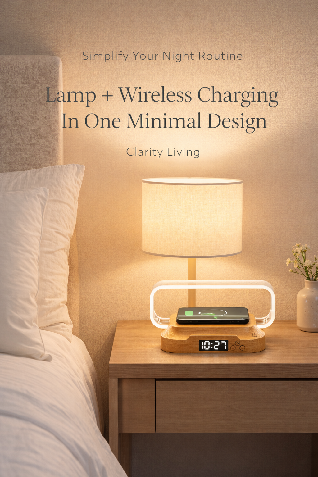 LumaDock™ Smart Bedside Charger