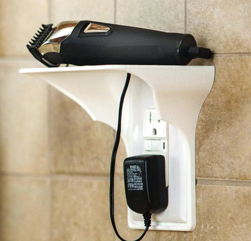 PlugNest™ Outlet Shelf Organizer (2-Pack)