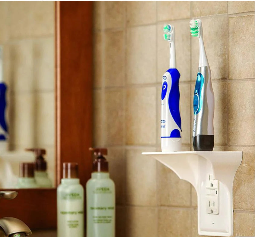 PlugNest™ Outlet Shelf Organizer (2-Pack)