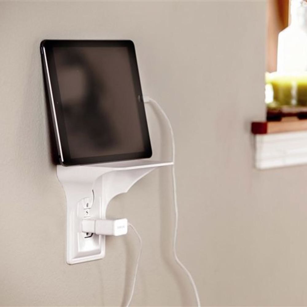 PlugNest™ Outlet Shelf Organizer (2-Pack)